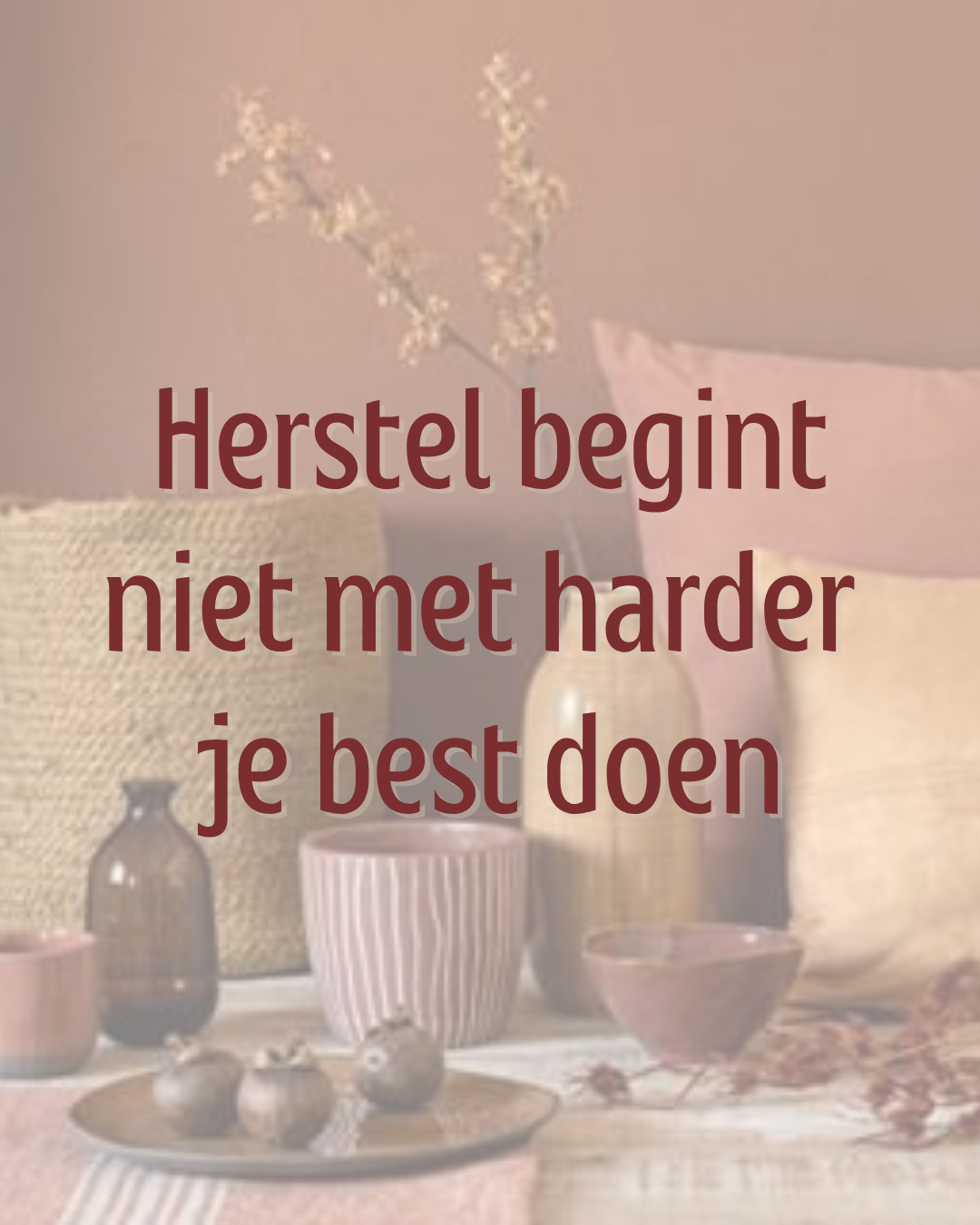 Je hoeft het niet alleen te dragen